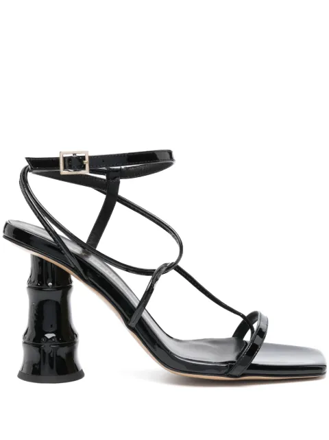 GIABORGHINI Gia Bacio 90mm patent leather sandals