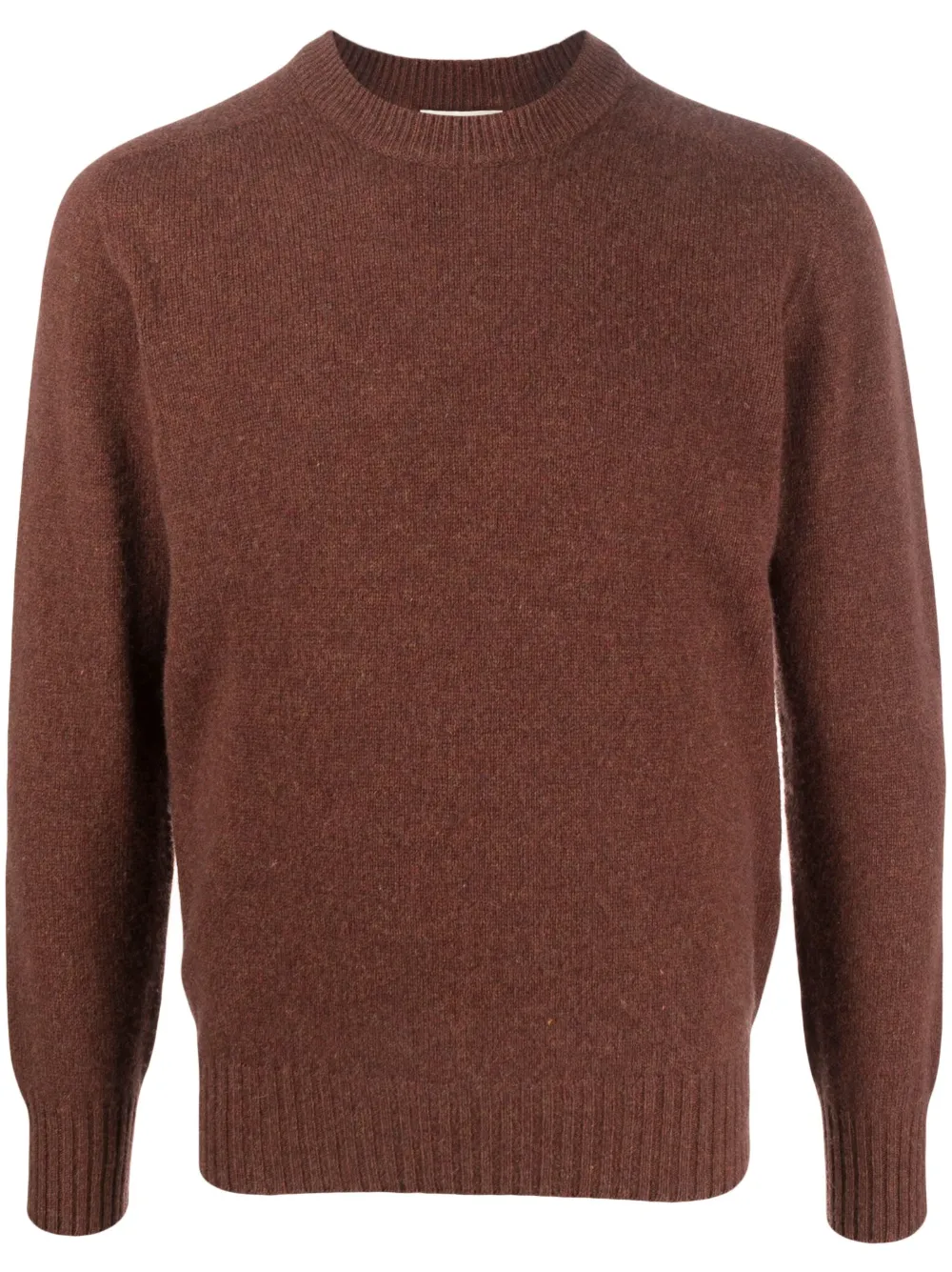 Altea crew-neck virgin wool blend jumper | Brown | Image 1