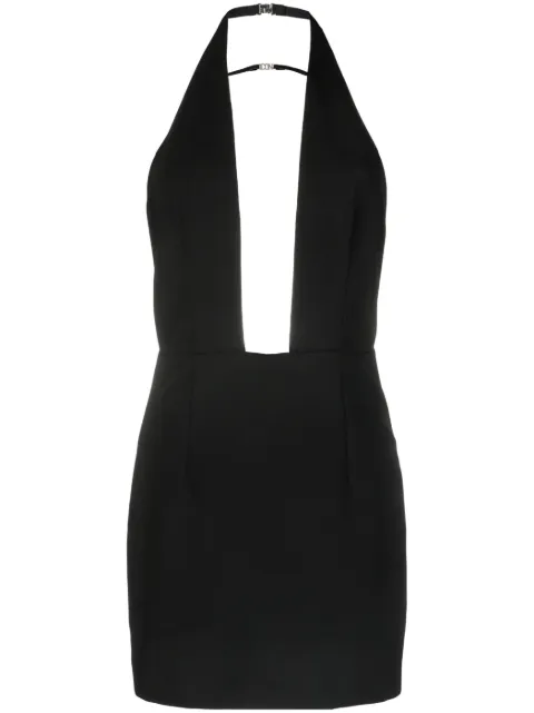 DSQUARED2 halterneck open-back minidress