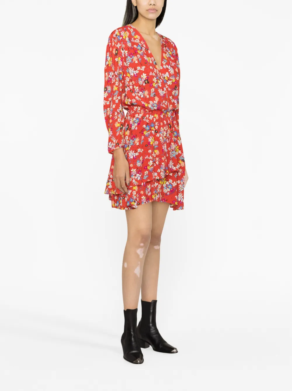Zadig Voltaire Rogers floral print Minidress Farfetch