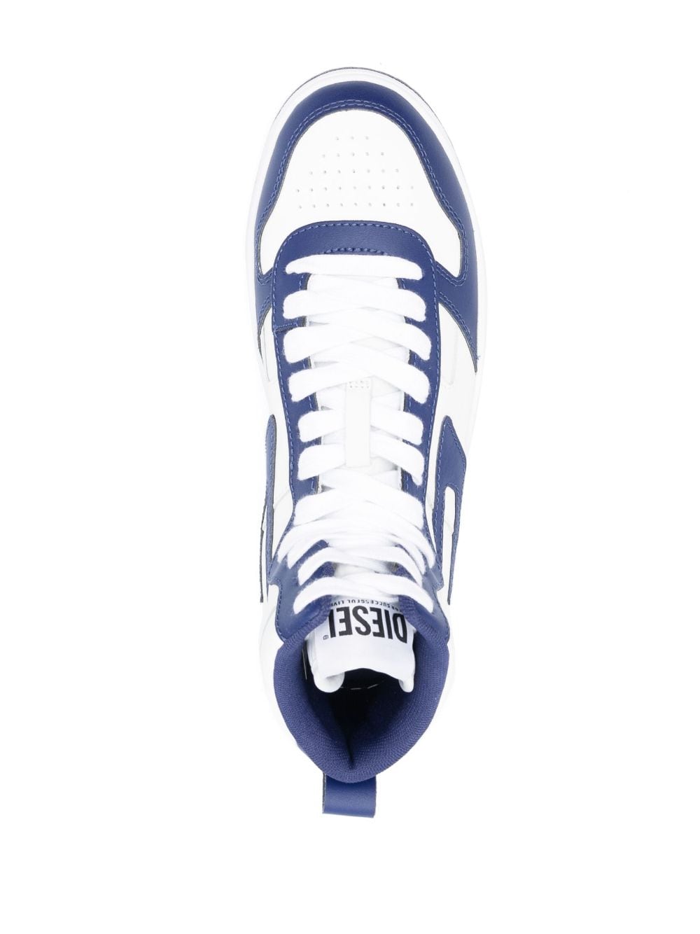 Shop Diesel S-ukiyo V2 Logo-appliqué Sneakers In 白色