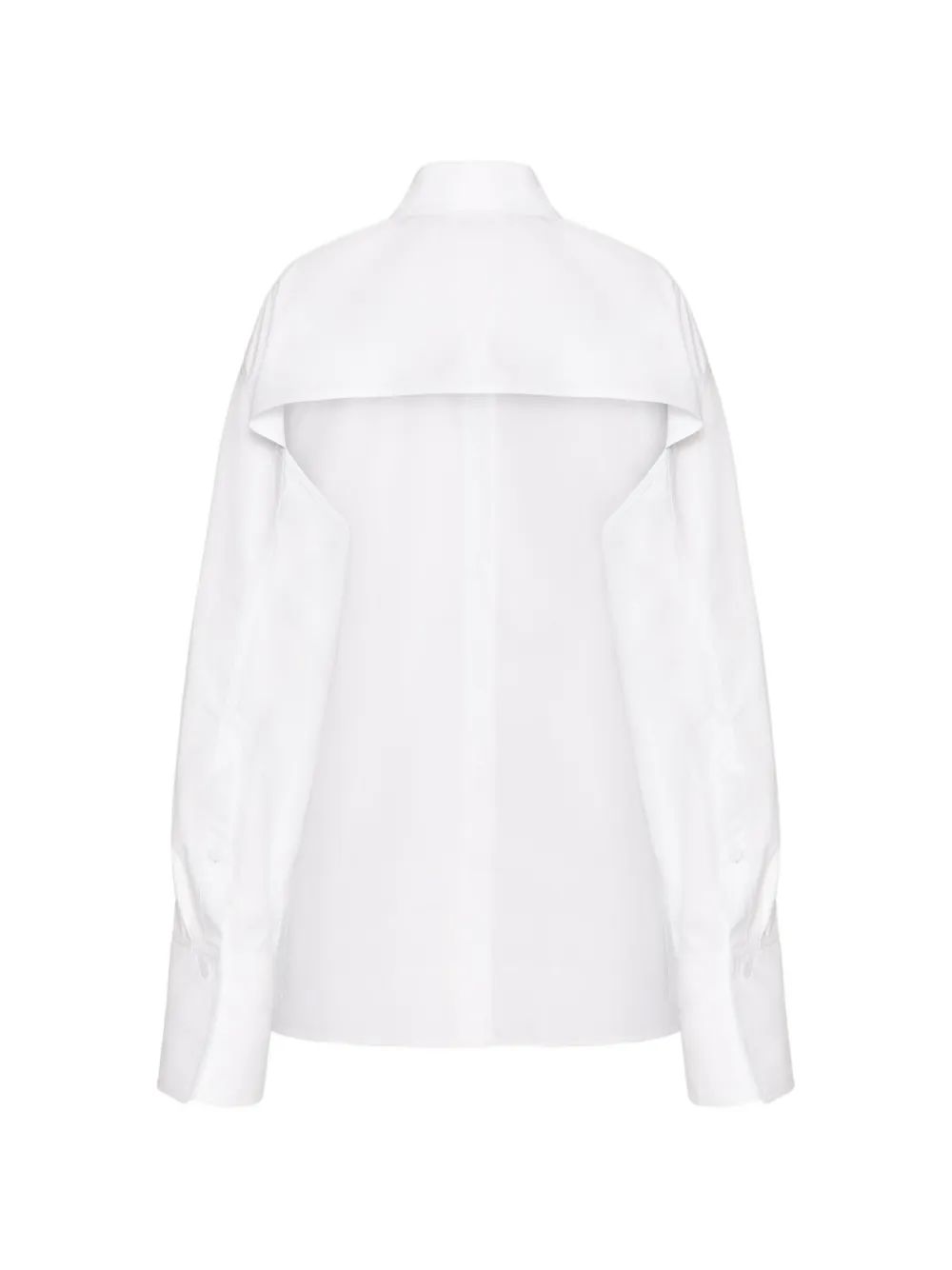 compact poplin blouse