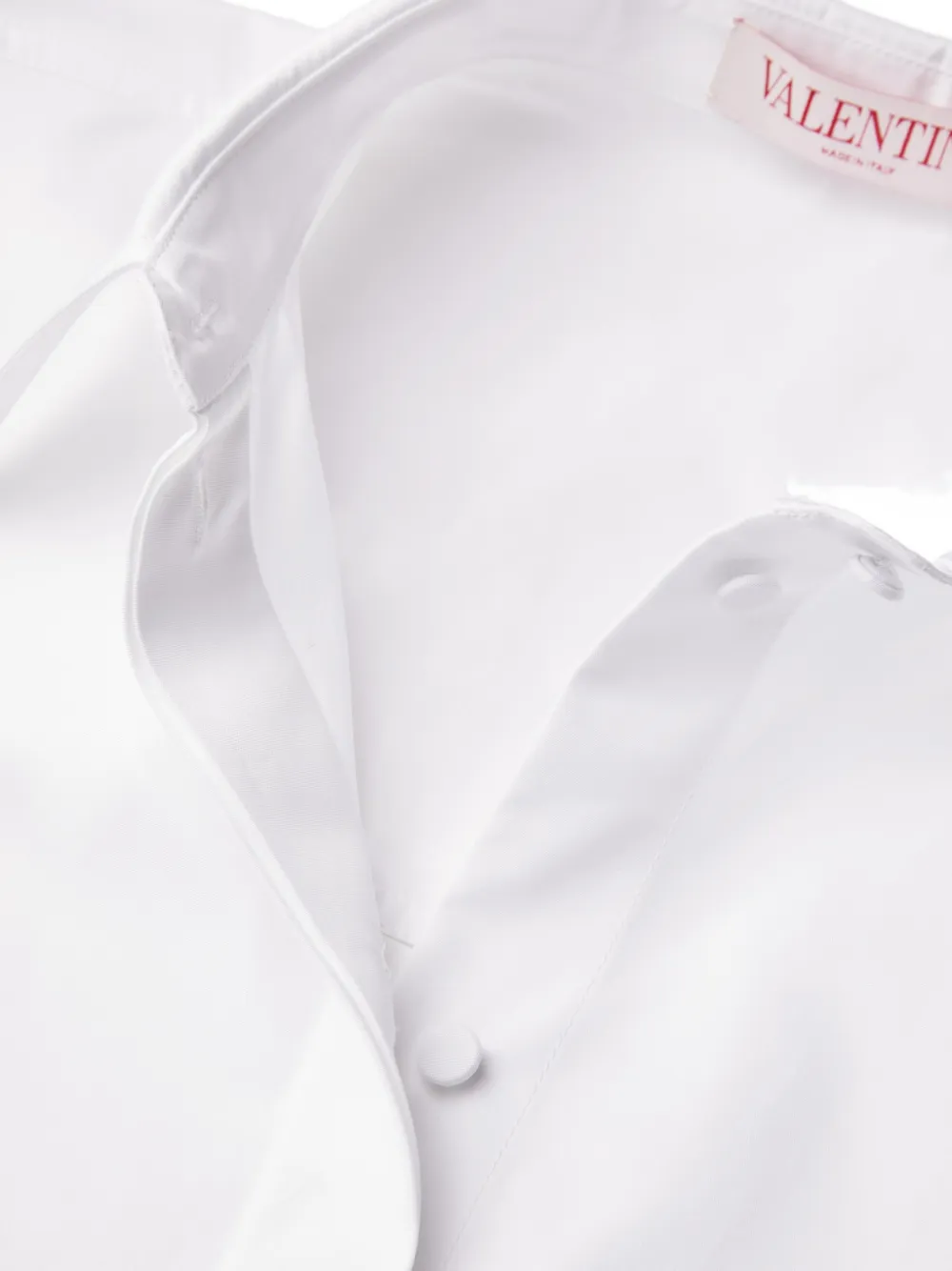 compact poplin blouse