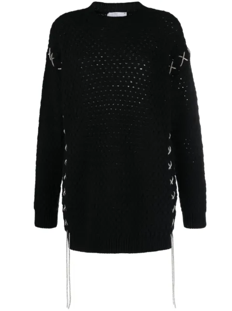 Giuseppe Di Morabito open-knit merino-cashmere jumper