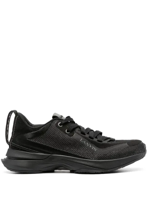 Lanvin logo-detail mesh sneakers
