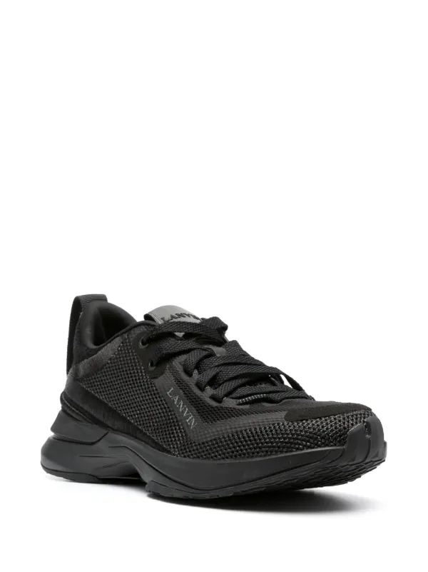 【関税込み】Lanvin ブラック L-I メッシュ スニーカー Lanvin メッシュスニーカー | ブラック | FARFETCH JP