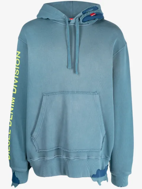 Diesel hoodie con logo estampado