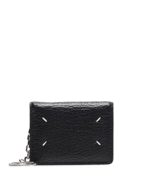 Maison Margiela four-stitch keyring card holder