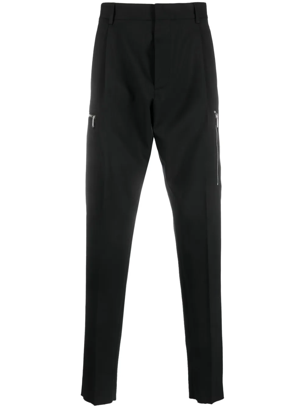 DSQUARED2 zip-pocket tailored trousers - Black