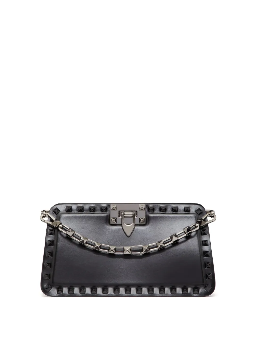 Valentino Garavani Clutch Rockstud - Nero
