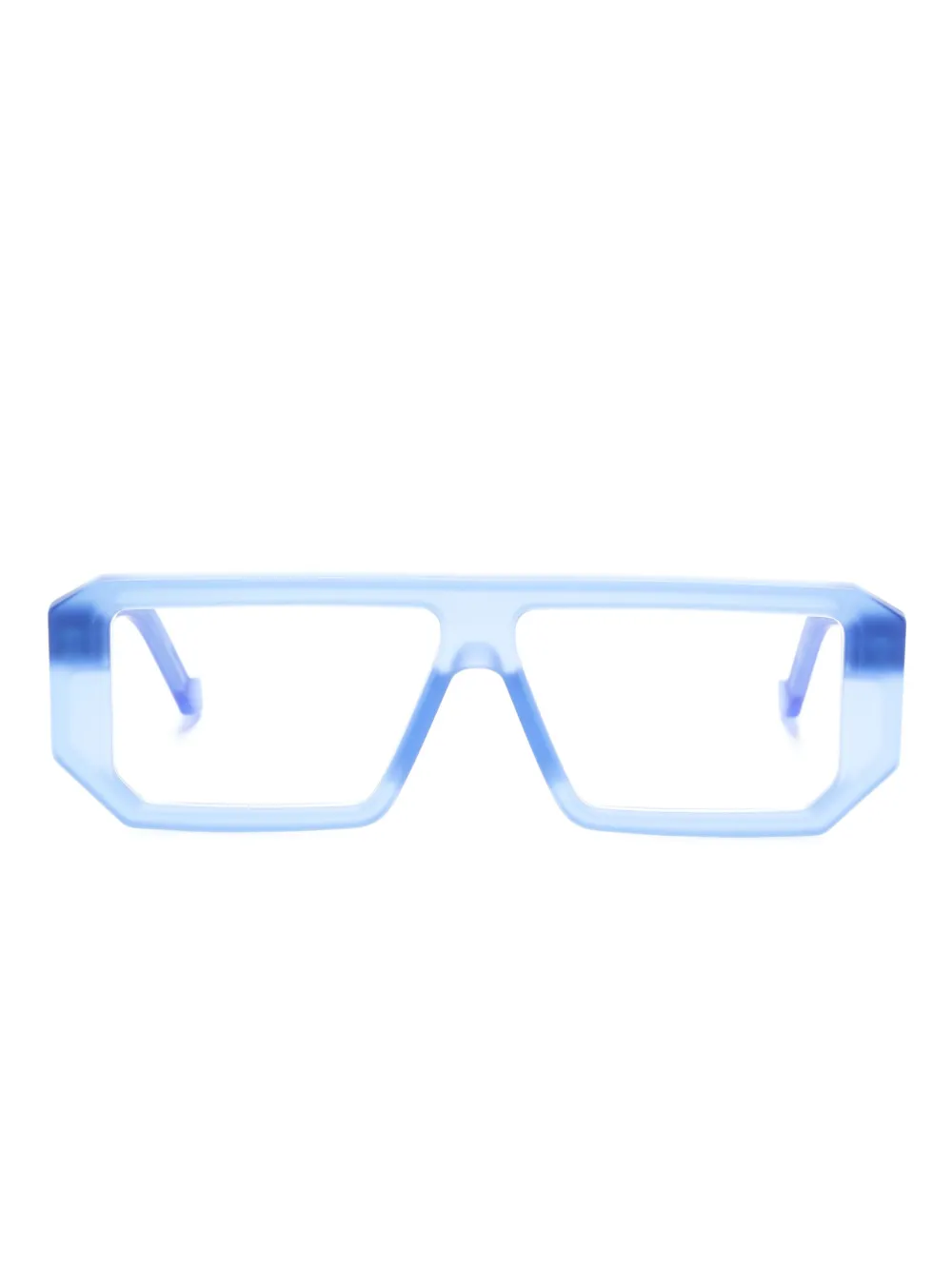VAVA Eyewear transparent pilot--frame glasses | Blue | Image 1
