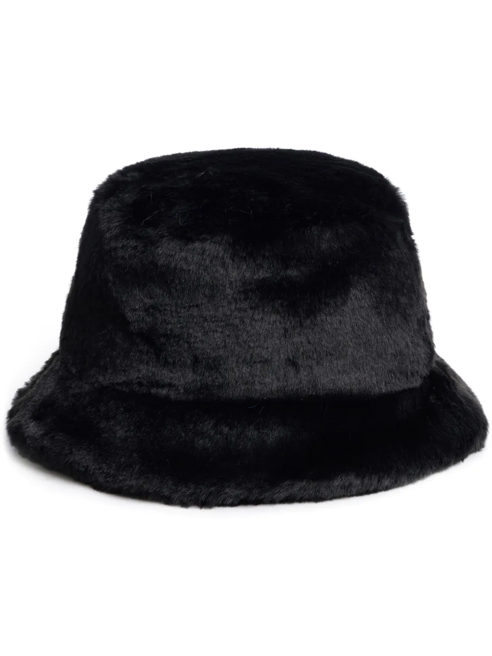 Apparis faux-fur bucket hat | Black | Image 1