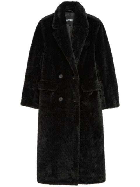 Apparis Astrid faux-fur double-breasted coat