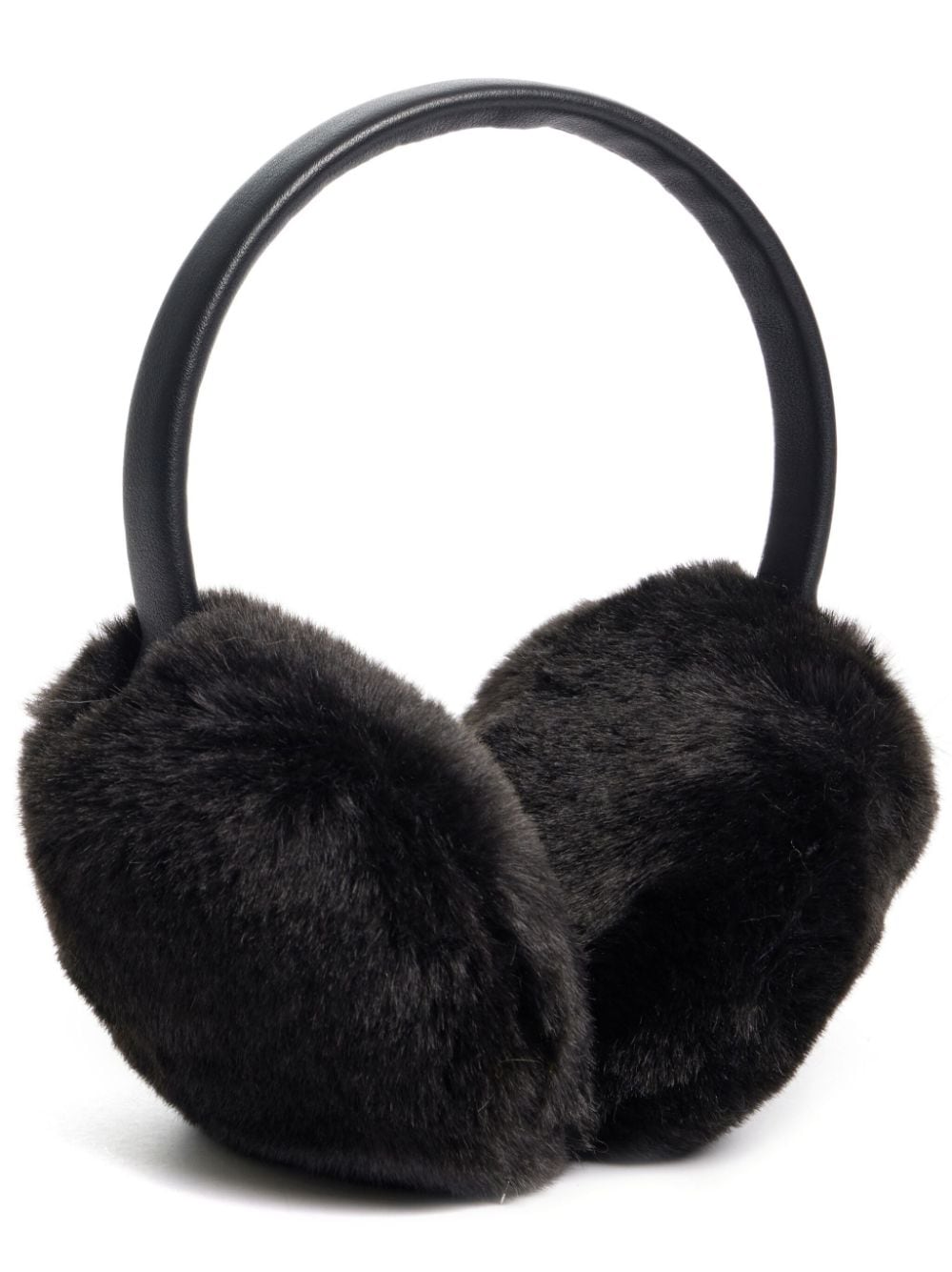 Shop Apparis Esme Faux-fur Ear Muffs In Black