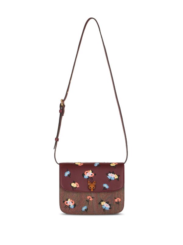 ETRO EMBROIDERED PAISLEY CROSSBODY BAG