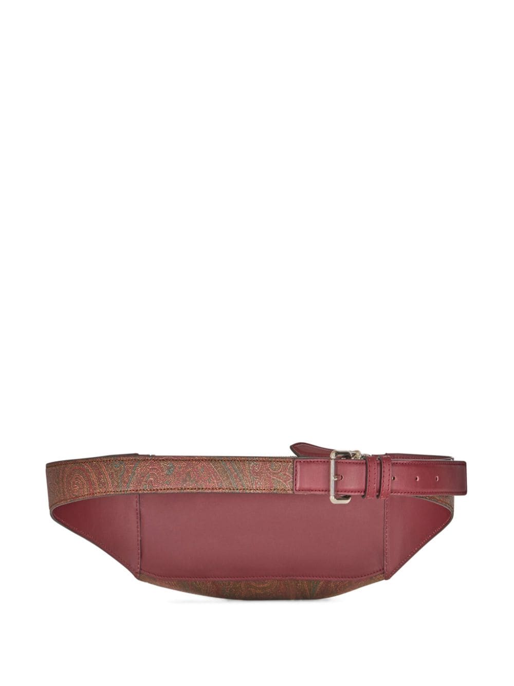 Shop Etro Pegaso-embroidered Paisley Belt Bag In Brown