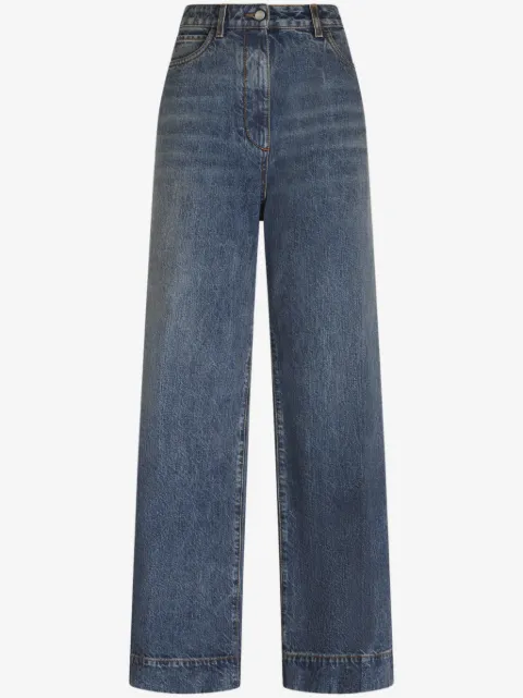 ETRO high-rise flared jeans 