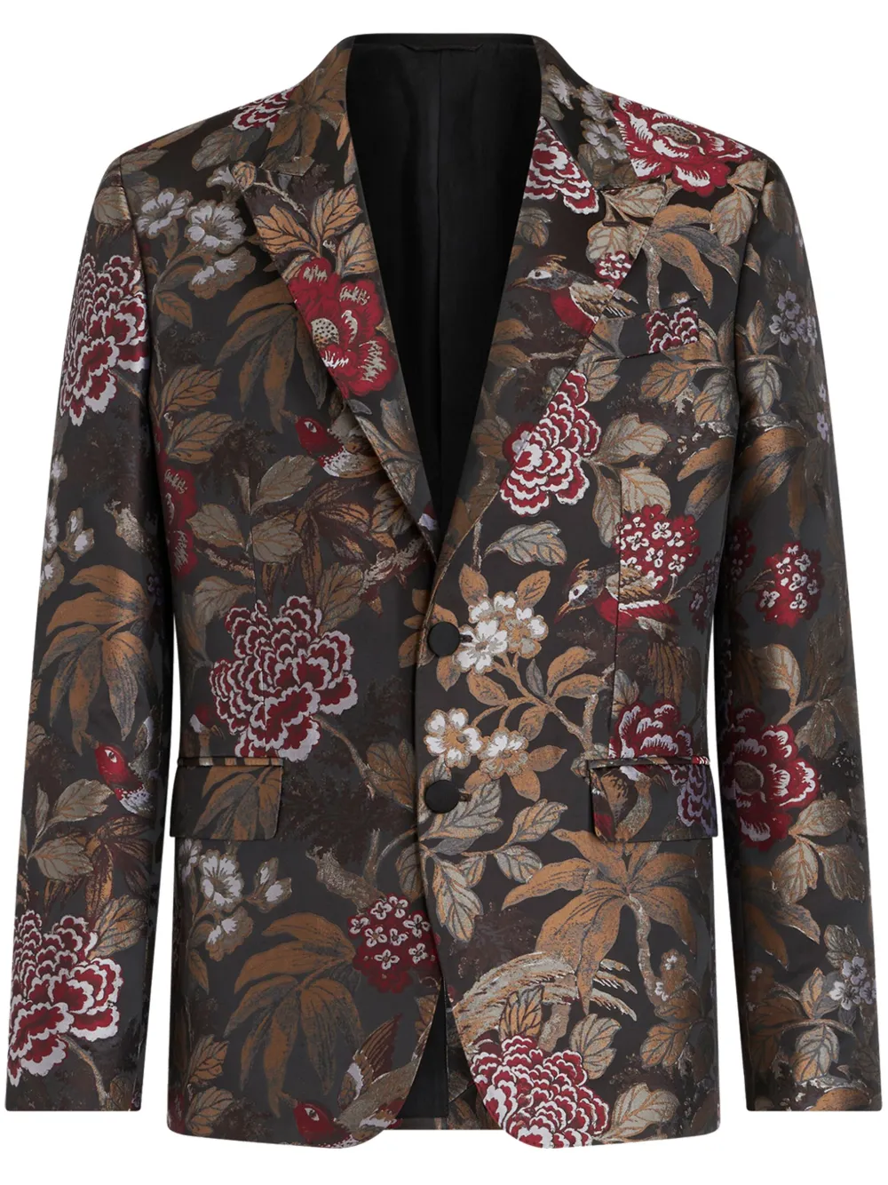 Mens on sale floral blazer