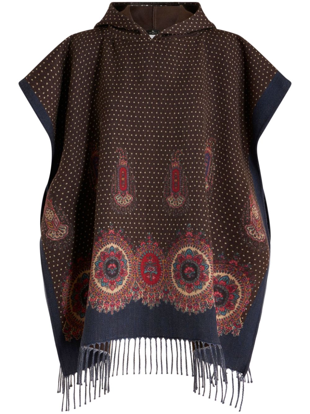 ETRO Paisley-print Fringed Parka Coat - Farfetch