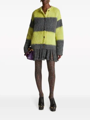美品❢エトロ　ロングカーディガン　ETRO ETRO - 美品 エトロ ETRO ニット カーディガン ロングスリーブ