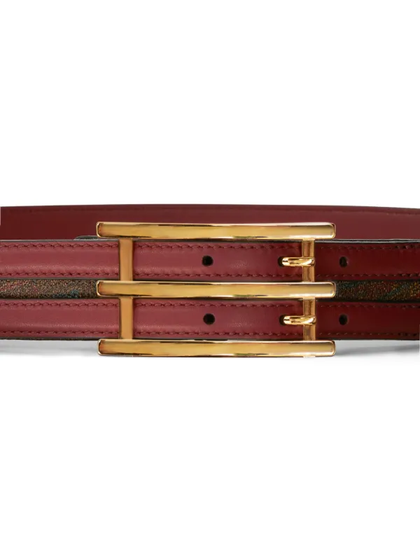 ETRO paisley-print Leather Belt | Red | FARFETCH BN ETRO paisley-print Leather Belt | Red | FARFETCH BN