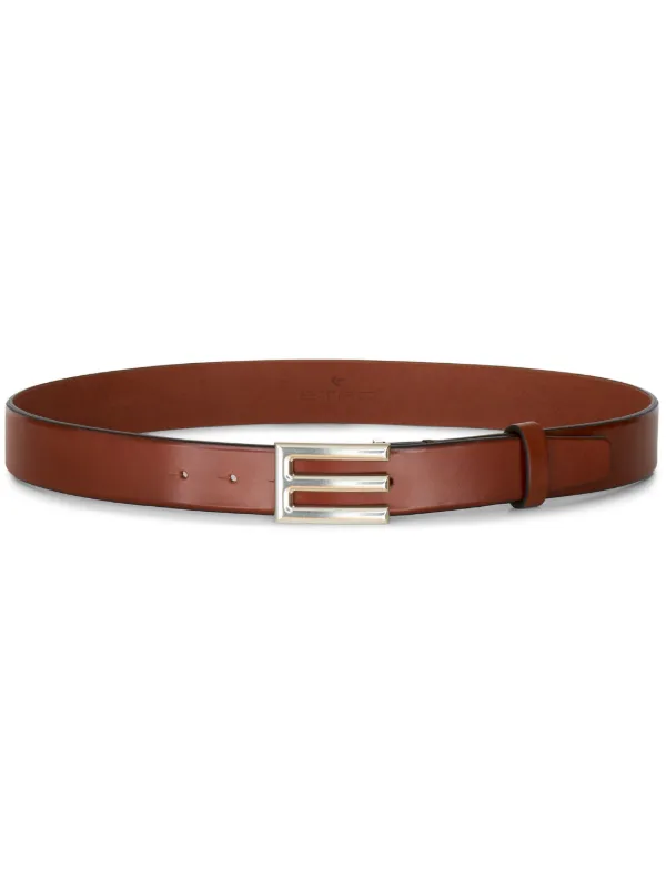 ETRO logo-buckle Leather Belt - Farfetch