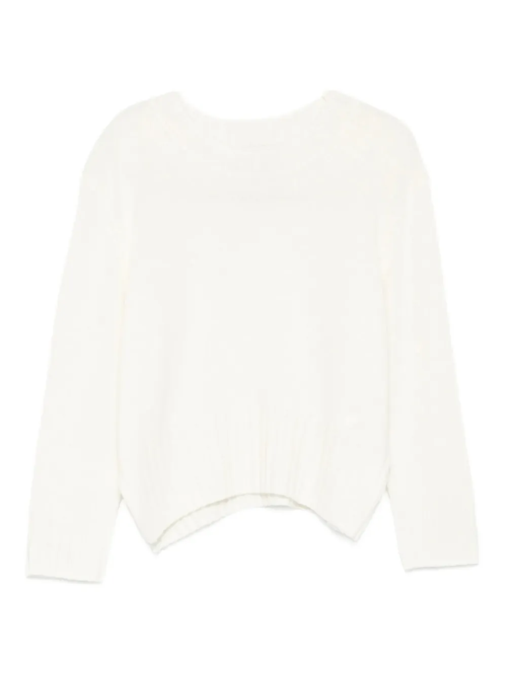 LouLou de Saison Mora カシミア プルオーバー - ホワイト LouLou de Saison Mora カシミア プルオーバー - ホワイト