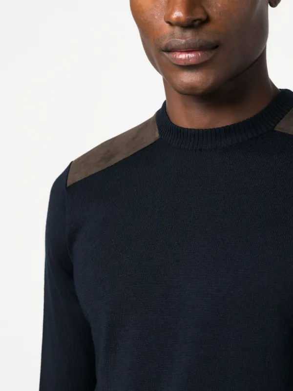 paul and shark crew neck jumper