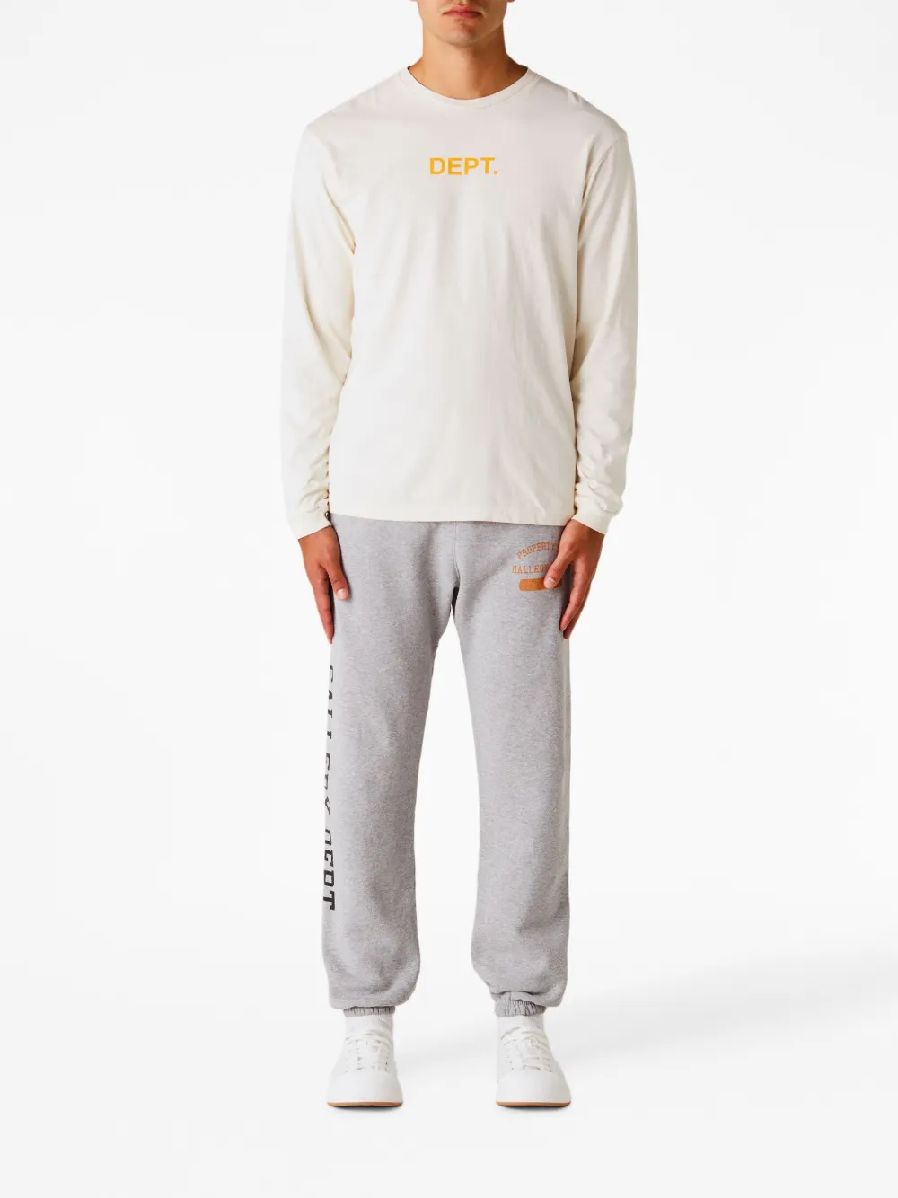 GALLERY DEPT. T-shirt met logoprint - Wit