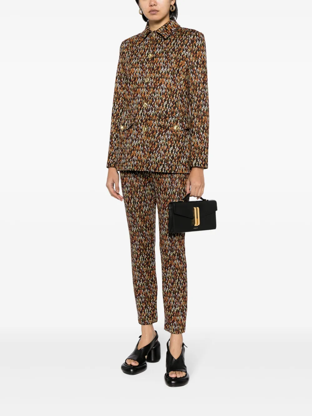 Rosetta Getty Broek met jacquard - Veelkleurig