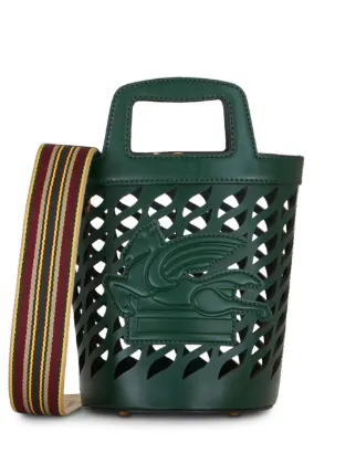 新品★ETRO★Coffa レザー バケットバッグ ETRO Coffa レザー バケットバッグ | ブラウン | FARFETCH JP