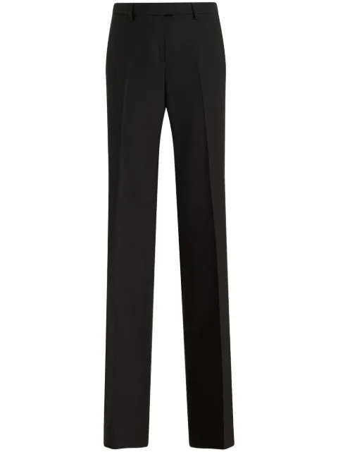 ETRO high-waisted wool tailored trousers