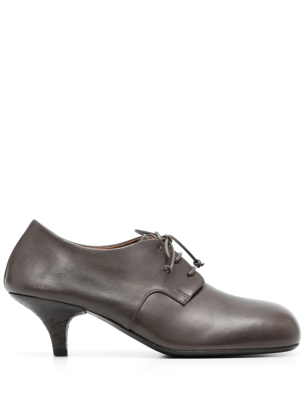 Marsèll 50mm Kitten-heel Oxford Shoes In Grey