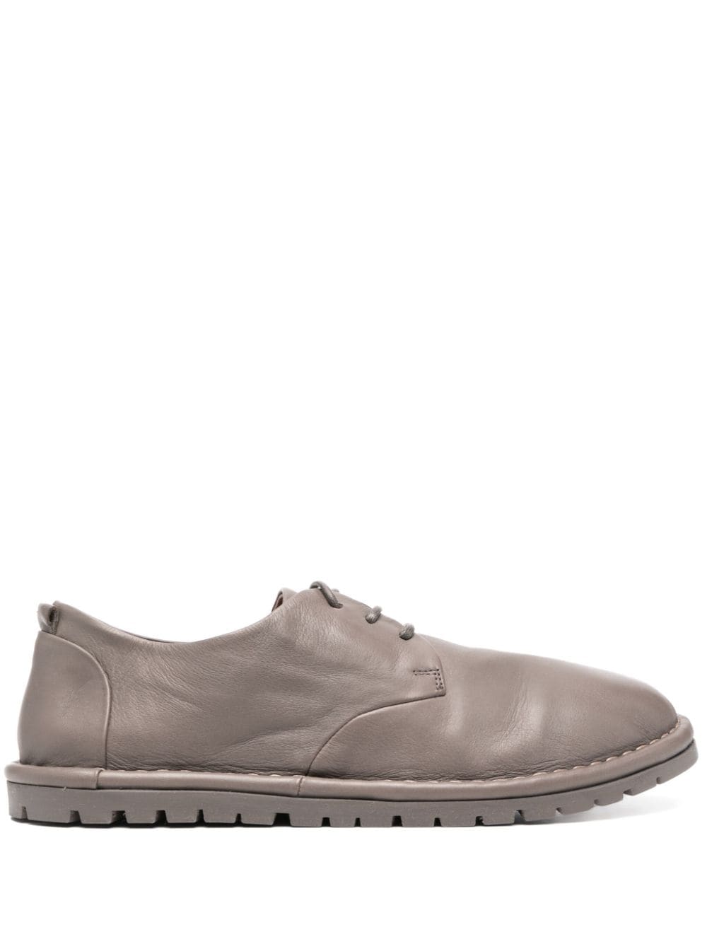 Marsèll Lace-up Leather Oxford Shoes In Grey