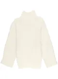 Christopher Esber Escapee layered high-neck jumper - Neutrals
