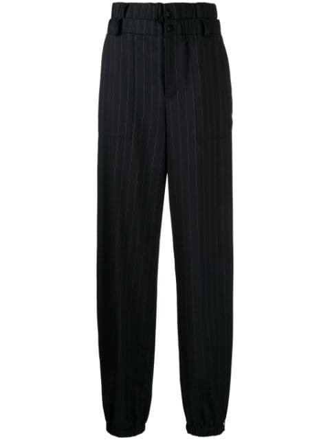 Monse high-waisted pinstripe tailored trousers