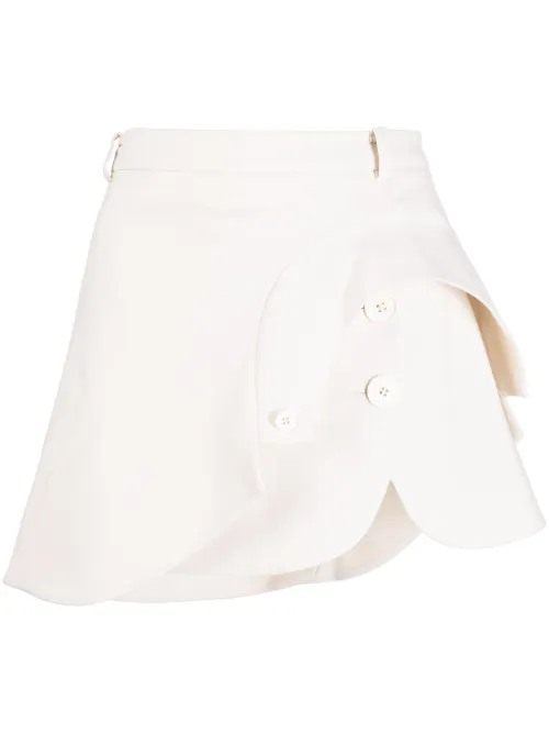 Jupe asymétrique à taille haute - Monse - Modalova