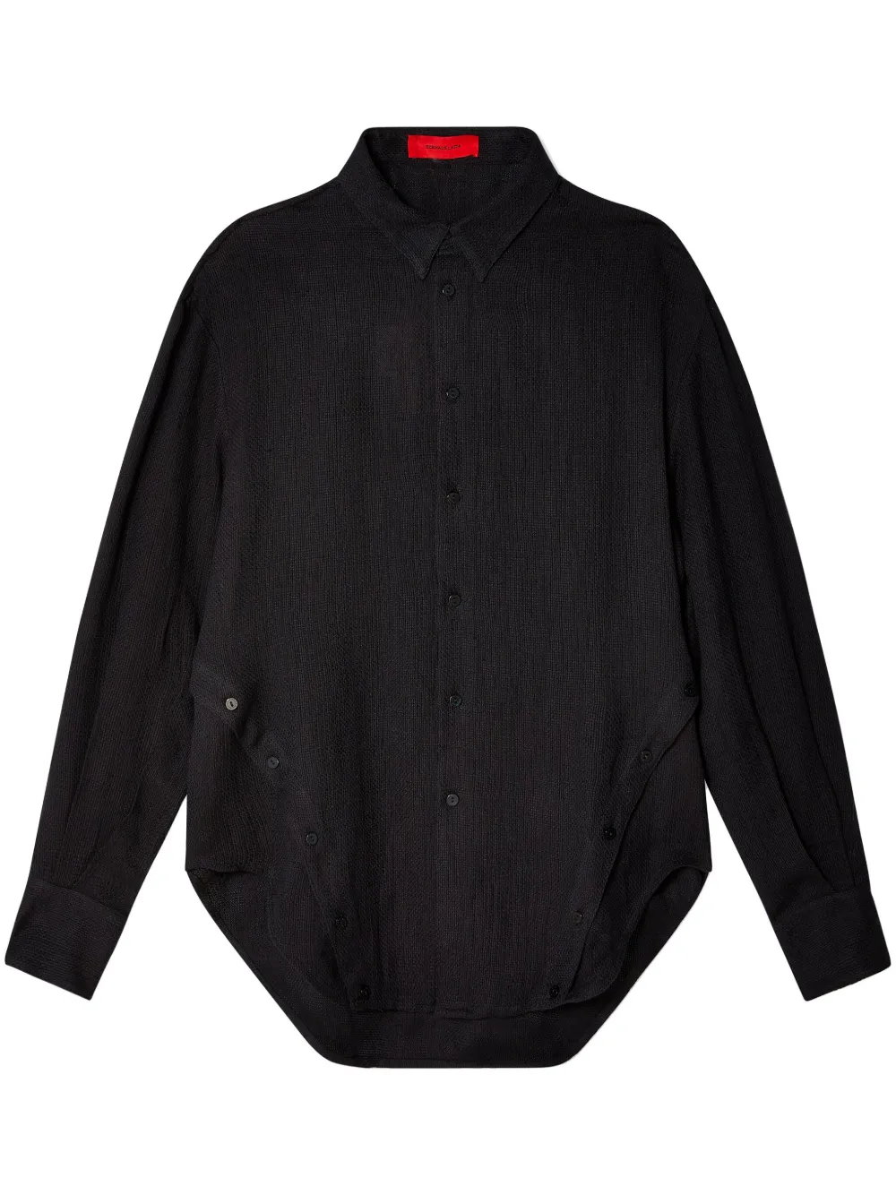 Eckhaus Latta - classic-collar button-down shirt