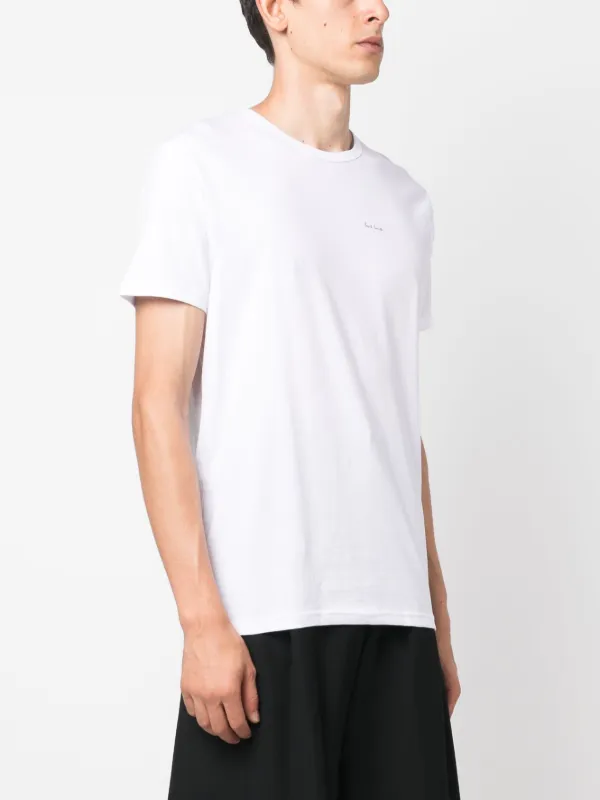 大人気新品  Paul Smith ロゴ Tシャツ | ホワイト | FARFETCH JP トップス