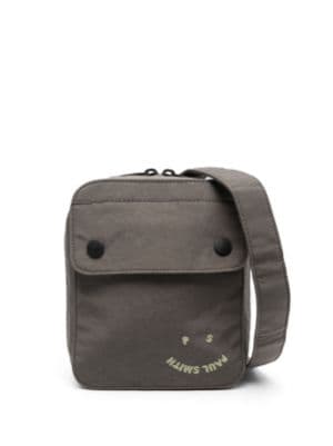 PS by Paul Smith Logo-patch Messenger Bag in Gray for Men