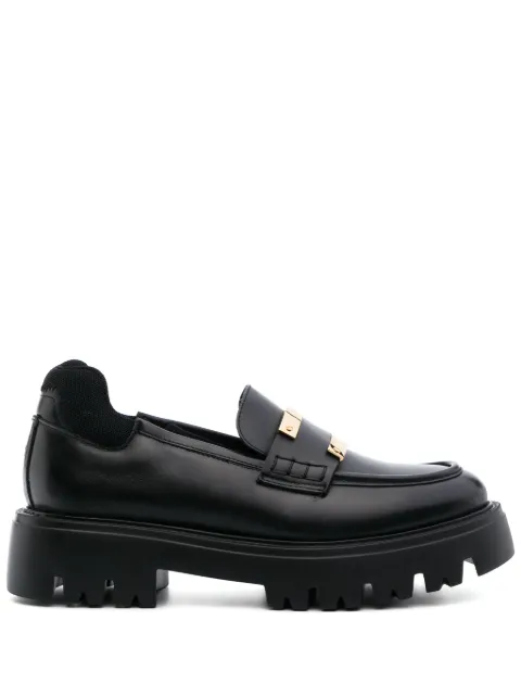 Nº21 45mm logo-plaque chunky-sole loafers