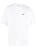 Axel Arigato logo-embroidered T-shirt - White