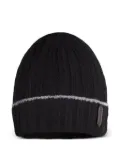 Moorer ribbed-knit beanie hat - Black
