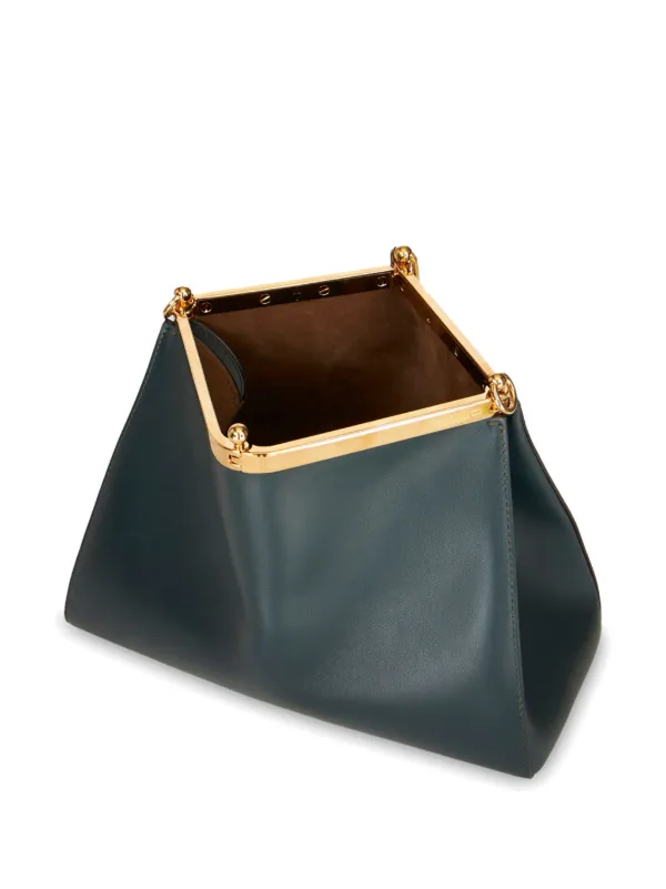 【送料&関税込】Etro Vela Shoulder Bag ETRO Small Vela Shoulder Bag | Green | FARFETCH