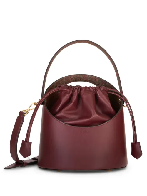 Sac seau Saturno en cuir - ETRO - Modalova