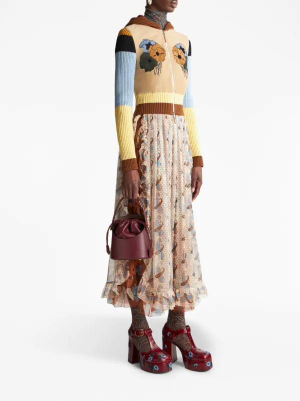 ETRO Saturno バケットバッグ ミニ | レッド | FARFETCH JP