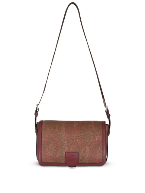 ETRO شنطة كتف جاكار بنقش بيزلي