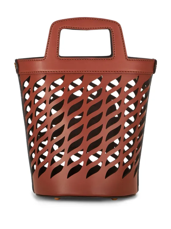 ETRO Coffa レザー バケットバッグ | ブラウン | FARFETCH JP