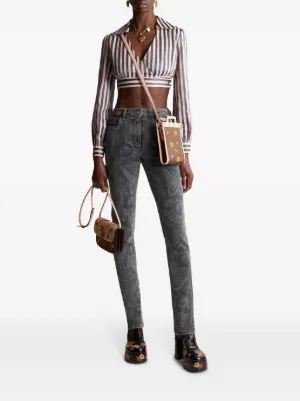 ボトムスその他 ETRO Women Pants WREA0034 99TJ234 N9833 Grey Women's Etro Pants & Leggings | Nordstrom