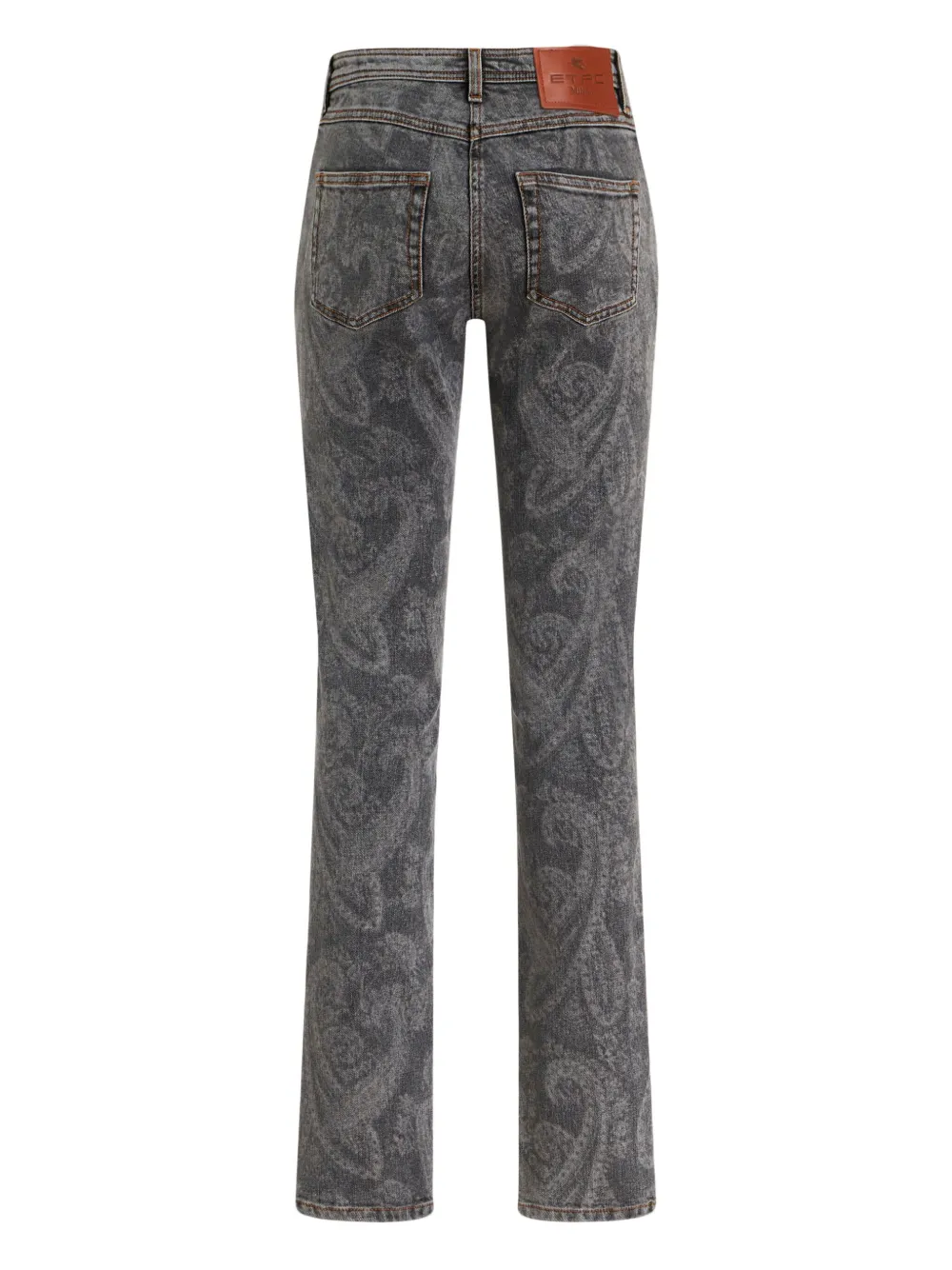 Affordable ETRO high-rise paisley-print straight-leg jeans Women